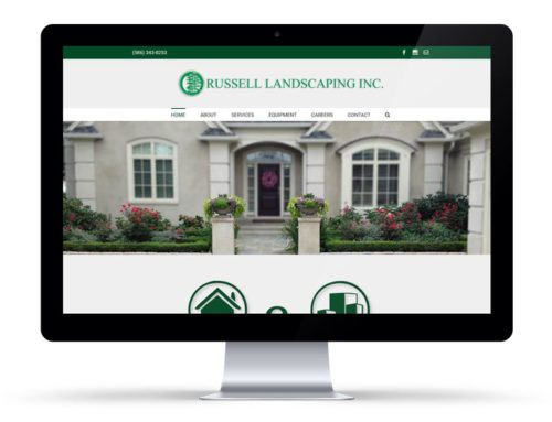 Russell Landscaping Inc. Website